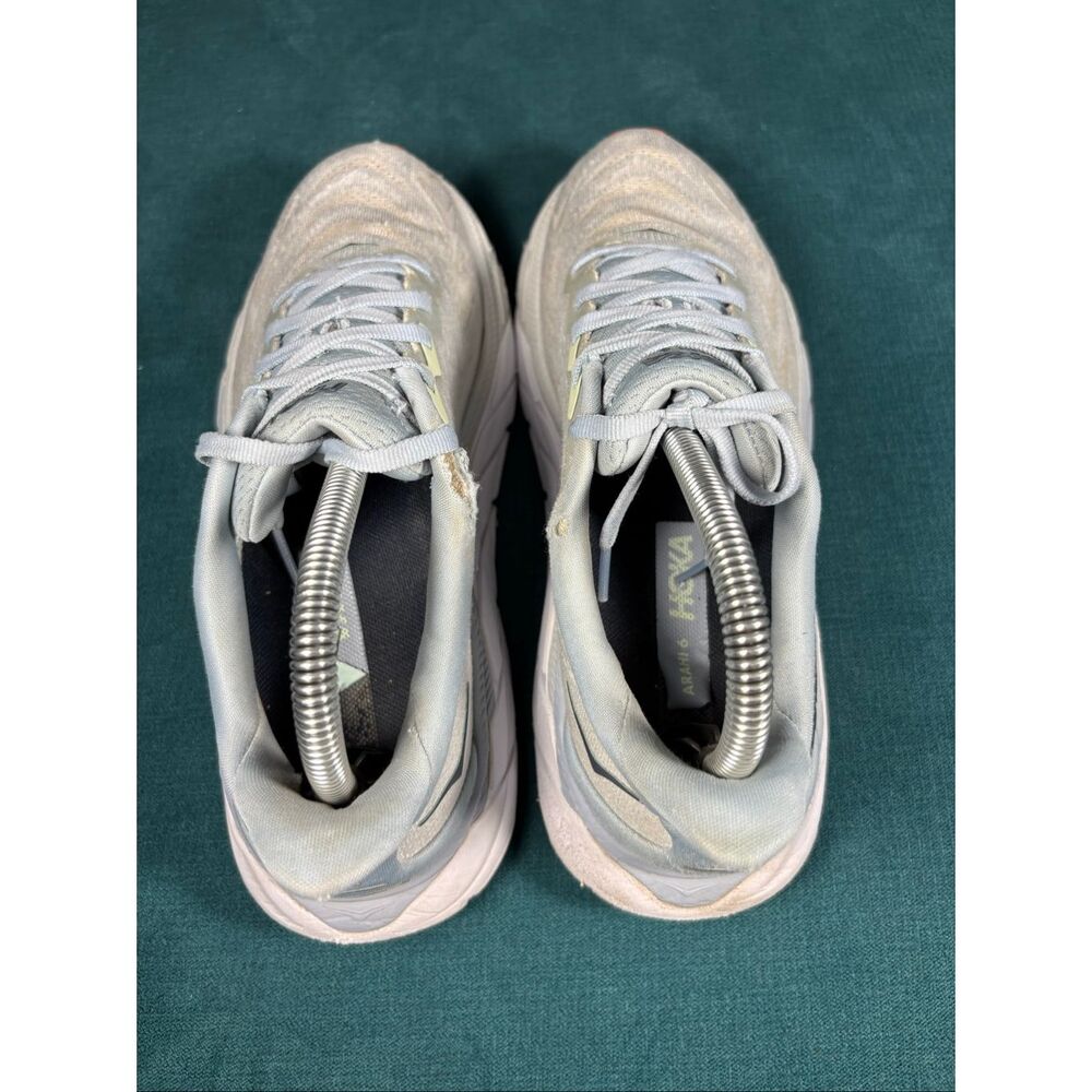 Hoka Arahi 6 Running Shoes Women’s Size 7.5 Blue White Stability Sneakers - Picture 5 of 9